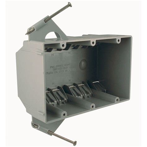 raco 3 gang junction box|raco plastic box repair.